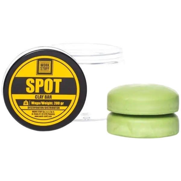 Work Stuff Spot Clay Bar Argila Decontaminare Medie 200G WS-093